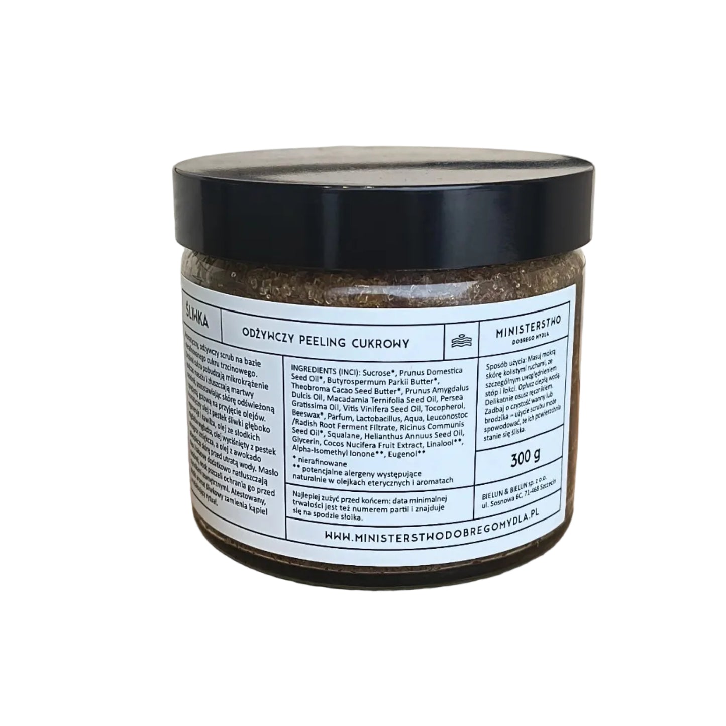 ŚLIWKA PEELING DO CIAŁA 300g