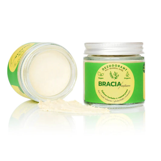 Zielona herbata z rozmarynem | dezodorant w kremie