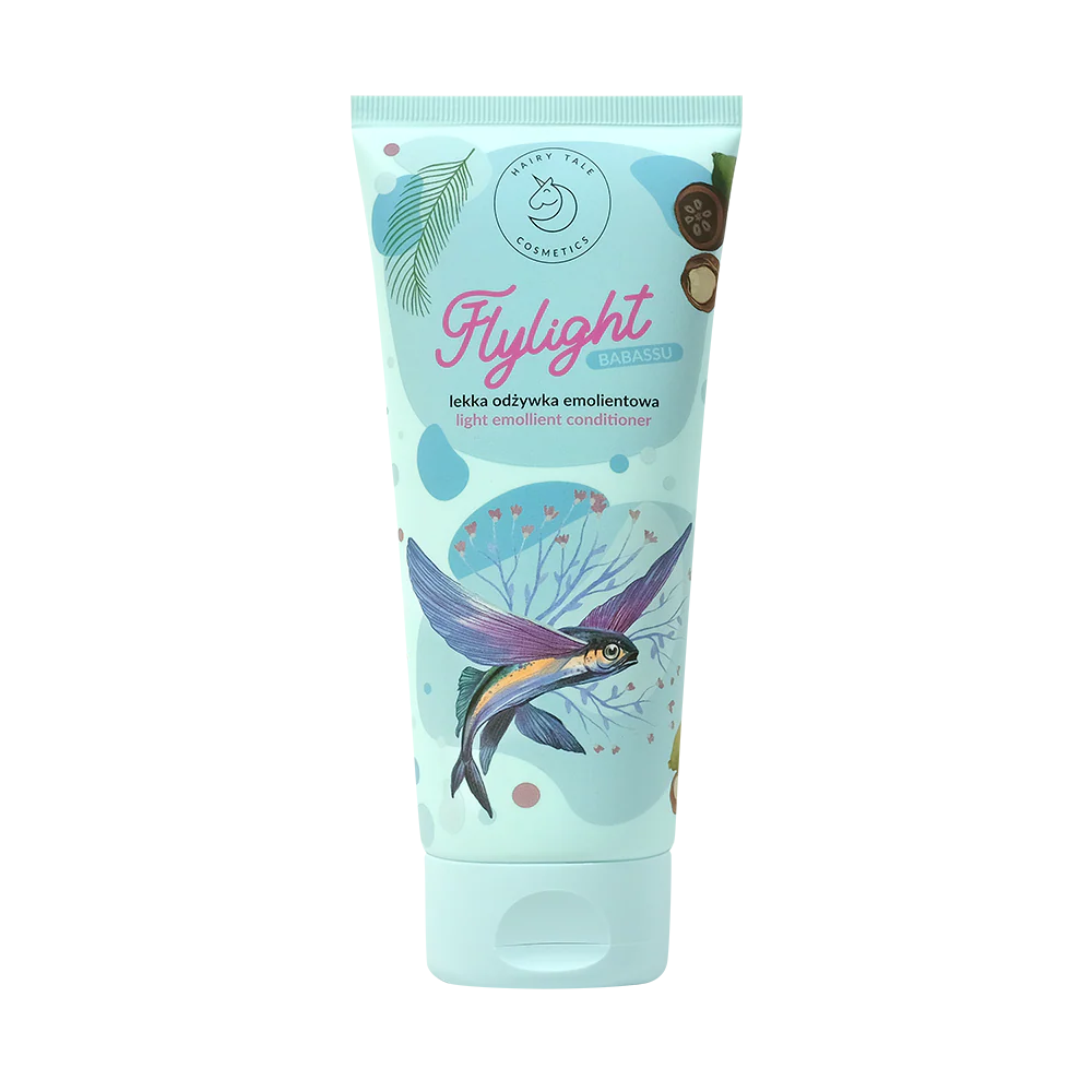 HAIRY TALE COSMETICS Flylight Babassu - Lekka odżywka emolientowa Masło Babassu 200 ml