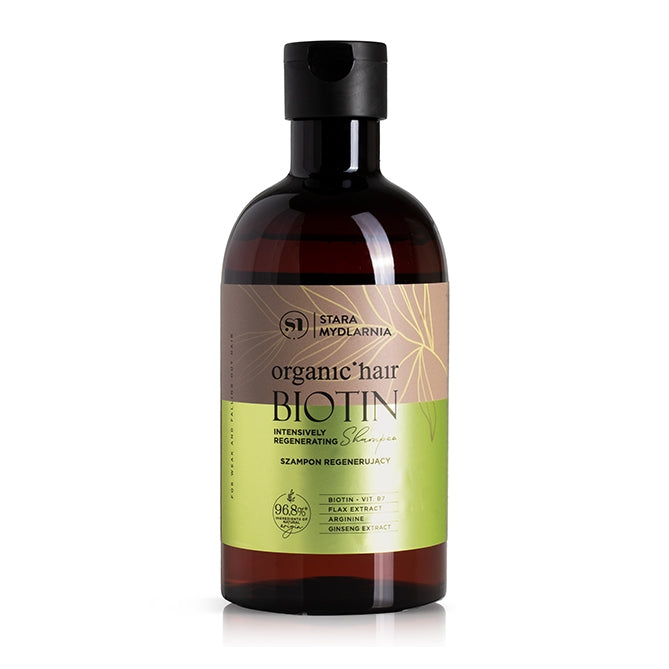 Organic Hair Biotin szampon regenerujący 400 ml