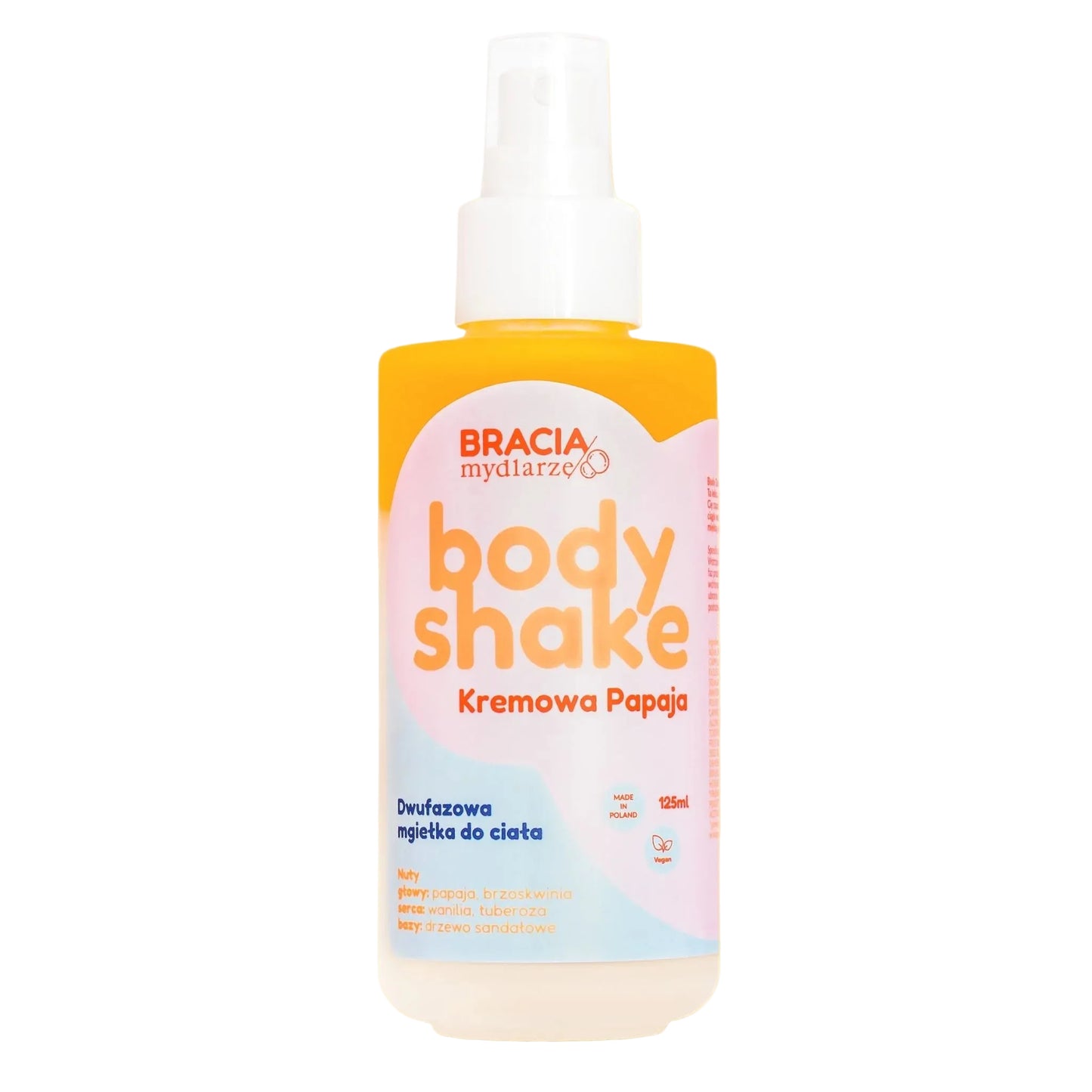 Kremowa papaja Body Shake | mgiełka do ciała 125ml