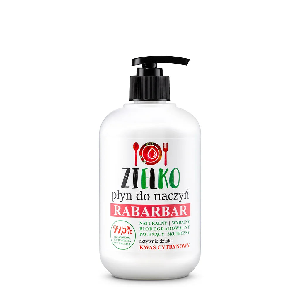 ZIELKO Płyn do mycia naczyń RABARBAR 500ml