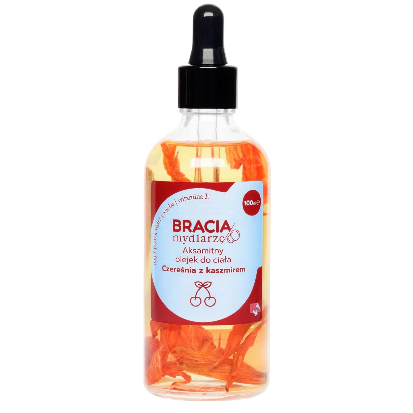 Czereśnia z kaszmirem | aksamitny olejek do ciała | 100ml