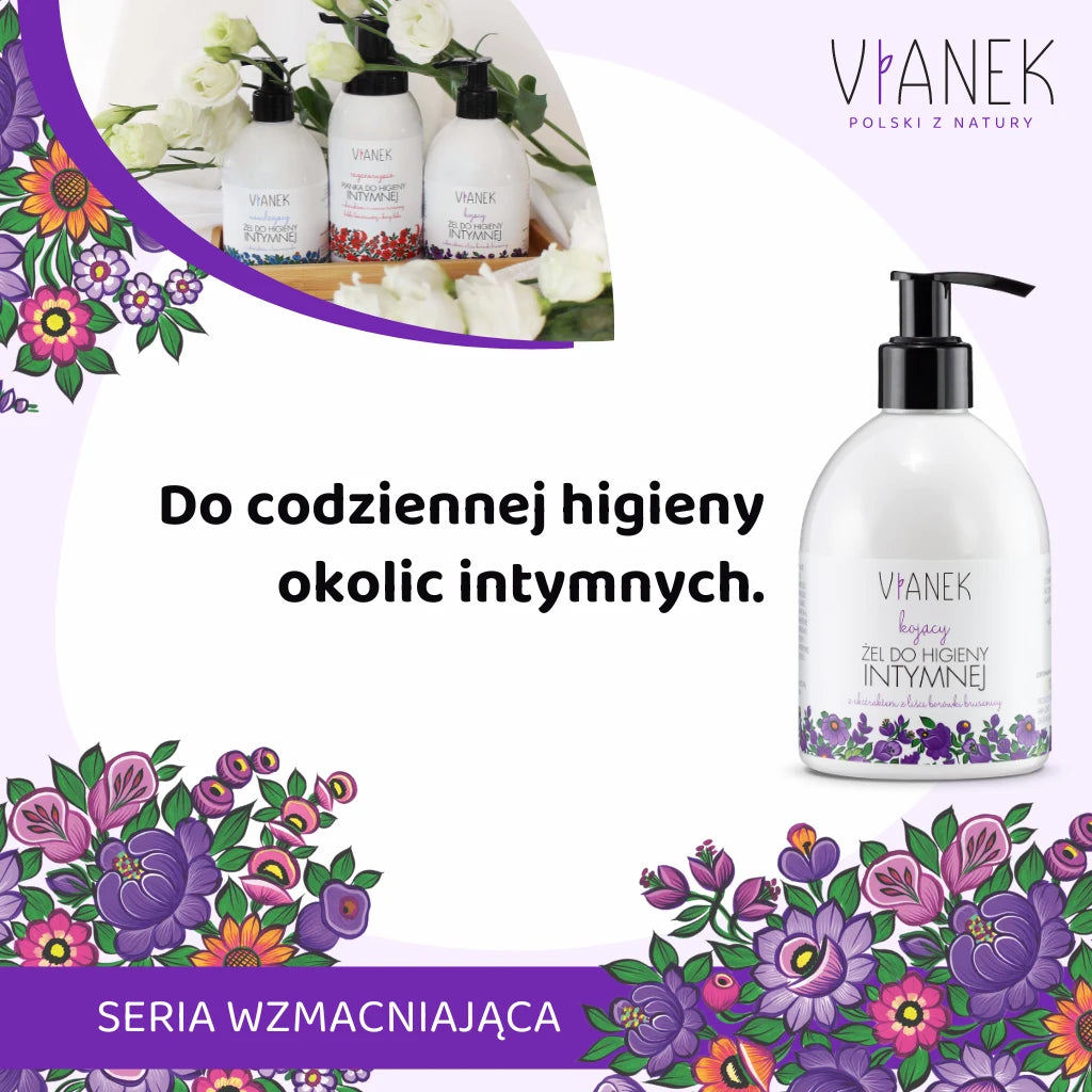 VIANEK Kojący żel do higieny intymnej 300ml