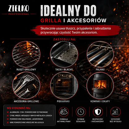 ZIELKO GRILL Środek do czyszczenia i odtłuszczania