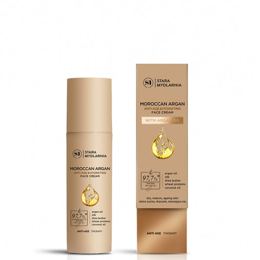 Argan przeciwzmarszczkowy krem do twarzy 50 ml