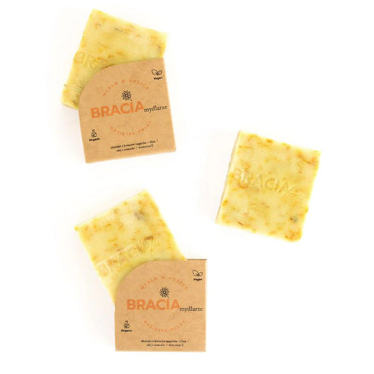 Nagietek polny | naturalne mydło w kostce