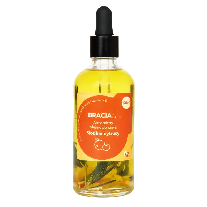 Słodkie cytrusy | aksamitny olejek do ciała | 100ml