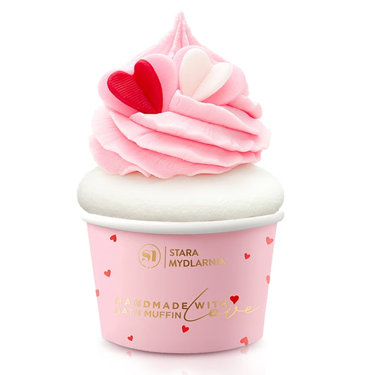 Pink Hearts Muffinka do kąpieli Waga: 200 g