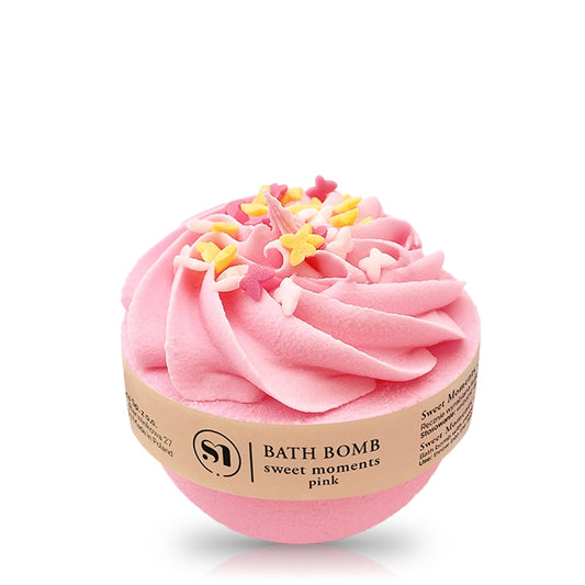 SWEET MOMENTS – Pink kula do kąpieli 140 g