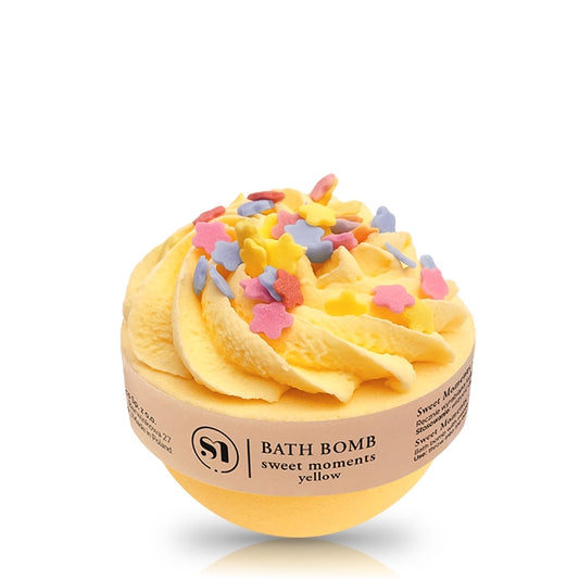 SWEET MOMENTS - Yellow kula do kąpieli 140 g